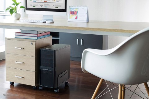Neomounts CPU-M100BLACK uchwyt do komputera Kieszeń na kasetę na procesor Czarny Neomounts CPU-M100BLACK uchwyt do komputera Kieszeń na kasetę na procesor Czarny