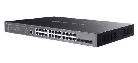 TP-Link Omada SG3428XMPP łącza sieciowe Zarządzany L2+ Gigabit Ethernet (10/100/1000) Obsługa PoE 1U Czarny TP-Link Omada SG3428XMPP łącza sieciowe Zarządzany L2+ Gigabit Ethernet (10/100/1000) Obsługa PoE 1U Czarny