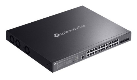 TP-Link Omada SG3428XMPP łącza sieciowe Zarządzany L2+ Gigabit Ethernet (10/100/1000) Obsługa PoE 1U Czarny TP-Link Omada SG3428XMPP łącza sieciowe Zarządzany L2+ Gigabit Ethernet (10/100/1000) Obsługa PoE 1U Czarny