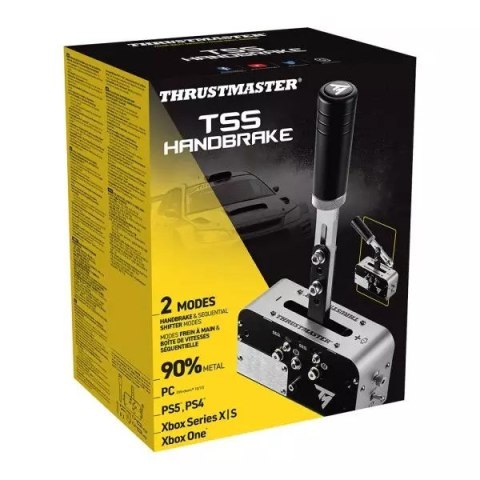 Thrustmaster 4060306 kontroler gier Czarny, Srebrny USB Hamulec ręczny PC, PlayStation 4, PlayStation 5, Xbox One, Xbox One S, X Thrustmaster 4060306 kontroler gier Czarny, Srebrny USB Hamulec ręczny PC, PlayStation 4, PlayStation 5, Xbox One, Xbox One S, X