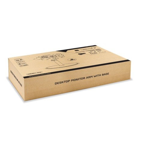 Uchwyt / stojak do monitorów 81,3 cm (32") ICA-LCD 402 Biurko Czarny Uchwyt / stojak do monitorów 81,3 cm (32") ICA-LCD 402 Biurko Czarny