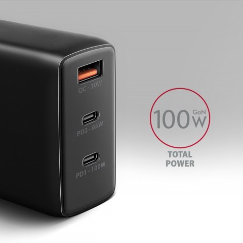 Axagon ACU-DPQ100 ładowarka do urządzeń przenośnych Komputer przenośny, Telefon komórkowy, Netbook, Laptop, Smartfon, Smartwatch Axagon ACU-DPQ100 ładowarka do urządzeń przenośnych Komputer przenośny, Telefon komórkowy, Netbook, Laptop, Smartfon, Smartwatch