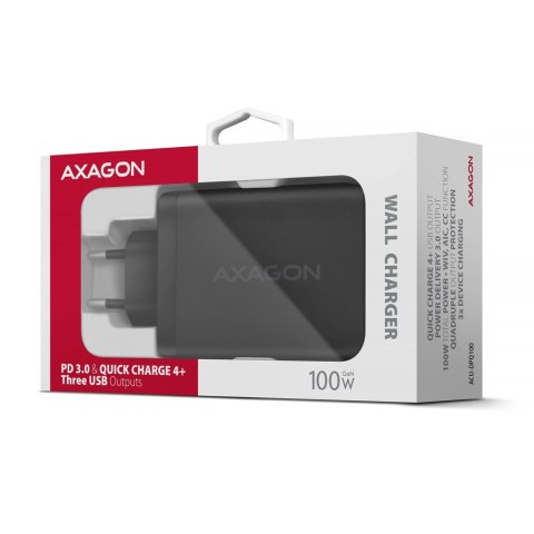 Axagon ACU-DPQ100 ładowarka do urządzeń przenośnych Komputer przenośny, Telefon komórkowy, Netbook, Laptop, Smartfon, Smartwatch Axagon ACU-DPQ100 ładowarka do urządzeń przenośnych Komputer przenośny, Telefon komórkowy, Netbook, Laptop, Smartfon, Smartwatch