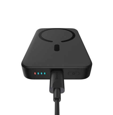 Baseus Magnetic Mini 10000 mAh Bezprzewodowe ładowanie Czarny Baseus Magnetic Mini 10000 mAh Bezprzewodowe ładowanie Czarny