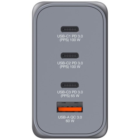 GNC-200 GAN CHARGER 4 PORT 200W/USB A/C (EU/UK/US) GNC-200 GAN CHARGER 4 PORT 200W/USB A/C (EU/UK/US)