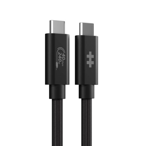 HYPER HyperDrive Next kabel USB USB4 Gen 3x2 1,2 m USB C Czarny HYPER HyperDrive Next kabel USB USB4 Gen 3x2 1,2 m USB C Czarny