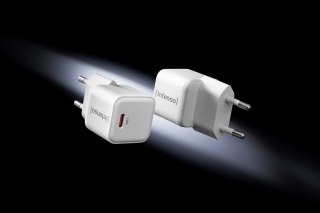 Intenso 7803032 ładowarka do urządzeń przenośnych Power bank, Tablet, Telefon, Uniwersalne Biały Prąd przemienny Szybkie ładowan