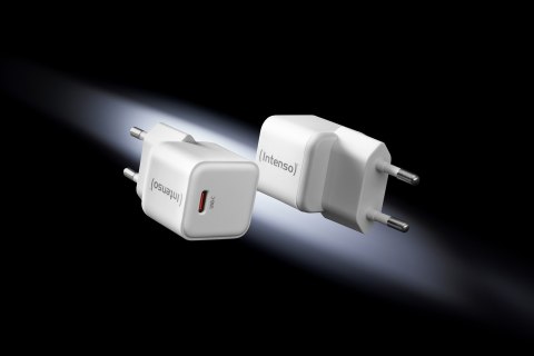 Intenso 7803032 ładowarka do urządzeń przenośnych Power bank, Tablet, Telefon, Uniwersalne Biały Prąd przemienny Szybkie ładowan Intenso 7803032 ładowarka do urządzeń przenośnych Power bank, Tablet, Telefon, Uniwersalne Biały Prąd przemienny Szybkie ładowan