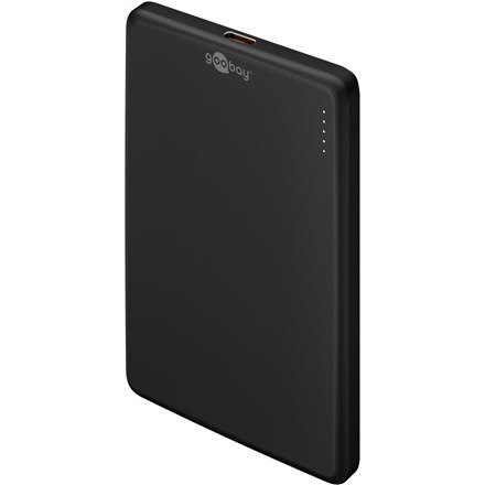 Magnetyczny bezprzewodowy power bank Goobay | 70182 | 5000 mAh | Złącze USB-C | Czarny Magnetyczny bezprzewodowy power bank Goobay | 70182 | 5000 mAh | Złącze USB-C | Czarny