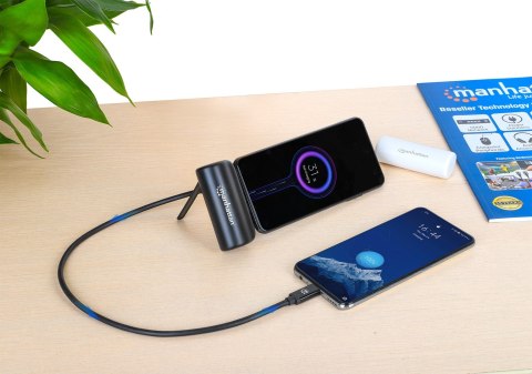 Manhattan 102612 bank mocy Litowo-jonowa (Li-Ion) 5000 mAh Czarny Manhattan 102612 bank mocy Litowo-jonowa (Li-Ion) 5000 mAh Czarny