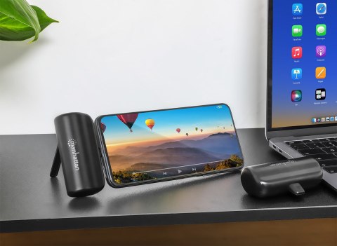 Manhattan 102612 bank mocy Litowo-jonowa (Li-Ion) 5000 mAh Czarny Manhattan 102612 bank mocy Litowo-jonowa (Li-Ion) 5000 mAh Czarny