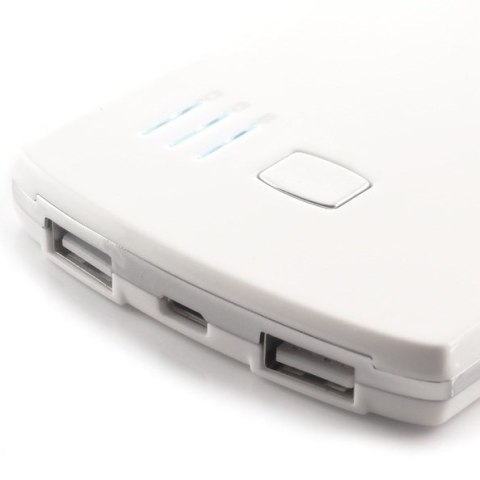 PowerNeed P5600W bank mocy Litowo-polimerowy (LiPo) 5600 mAh Biały PowerNeed P5600W bank mocy Litowo-polimerowy (LiPo) 5600 mAh Biały
