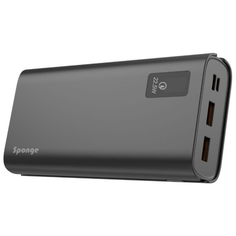 Powerbank Sponge Energy 20.000 mAh (1x USB-C PD 22,5W, 2x USB-A QC) Powerbank Sponge Energy 20.000 mAh (1x USB-C PD 22,5W, 2x USB-A QC)
