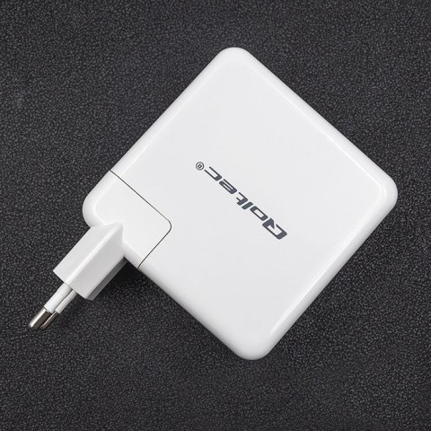 Qoltec Ładowarka GaN FAST 108W | 5-20V | 3-4.7A | USB C | Biała Qoltec Ładowarka GaN FAST 108W | 5-20V | 3-4.7A | USB C | Biała