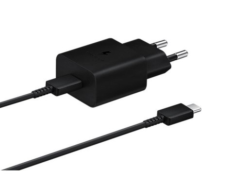 Samsung EP-T1510XBEGEU ładowarka do urządzeń przenośnych Uniwersalne Czarny Prąd przemienny Szybkie ładowanie Wewnętrzna