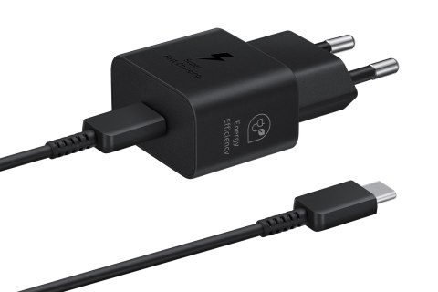 Samsung EP-T2510 Smartfon Czarny Prąd przemienny, USB Szybkie ładowanie Wewnętrzna