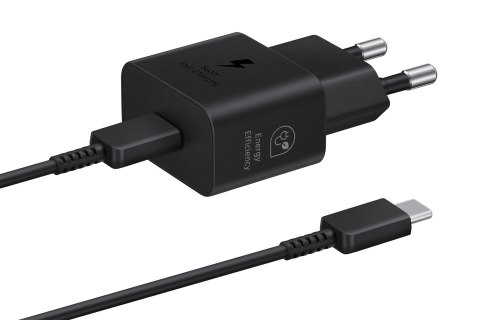 Samsung EP-T2510 Smartfon Czarny Prąd przemienny, USB Szybkie ładowanie Wewnętrzna