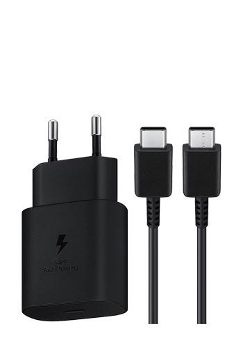 Samsung EP-T2510 Smartfon Czarny Prąd przemienny, USB Szybkie ładowanie Wewnętrzna