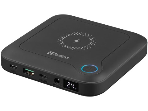 Sandberg All-in1 nešiojamasis kompiuteris Powerbank 24000 mAh Sandberg All-in1 nešiojamasis kompiuteris Powerbank 24000 mAh