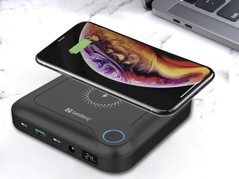 Sandberg All-in1 nešiojamasis kompiuteris Powerbank 24000 mAh Sandberg All-in1 nešiojamasis kompiuteris Powerbank 24000 mAh