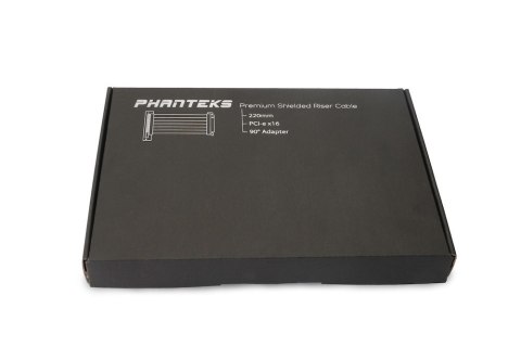 Taśma Phanteks PH-CBRS_PR22 (PCI-E x16 M - PCI-E x16 F; 0 22m; kolor czarny) Taśma Phanteks PH-CBRS_PR22 (PCI-E x16 M - PCI-E x16 F; 0 22m; kolor czarny)