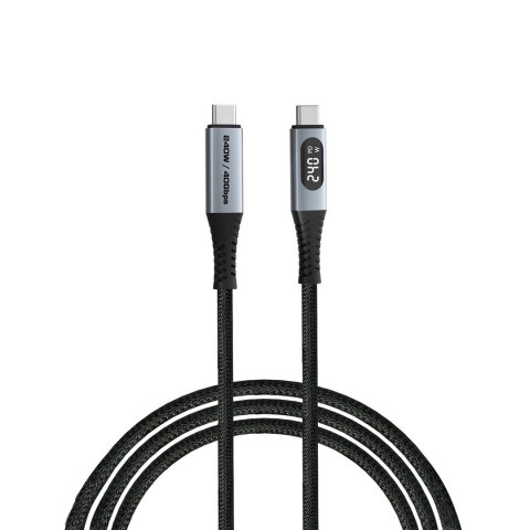 Verbatim 31849 kabel USB USB4 Gen 2x2 1,2 m USB C Czarny Verbatim 31849 kabel USB USB4 Gen 2x2 1,2 m USB C Czarny