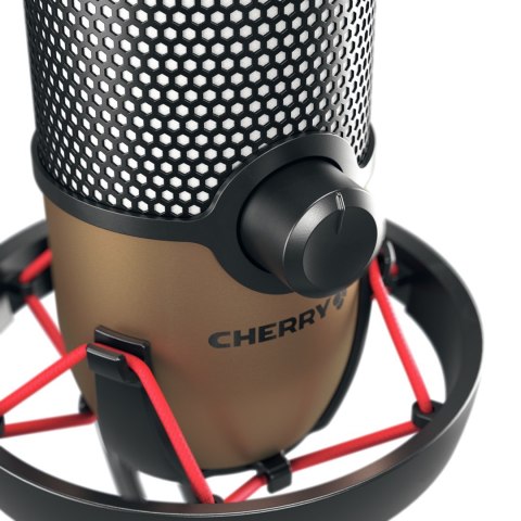CHERRY UM 9.0 PRO RGB Czarny, Miedziany Mikrofon stołowy CHERRY UM 9.0 PRO RGB Czarny, Miedziany Mikrofon stołowy