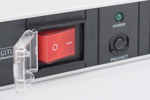Digitus Listwa zasilająca PDU 19" Rack, 7x gniazdo schuko, 2.0m, 1x wtyk unischuko, 16A, wł./wył., zabezpieczenie przeciążeniowe Digitus Listwa zasilająca PDU 19" Rack, 7x gniazdo schuko, 2.0m, 1x wtyk unischuko, 16A, wł./wył., zabezpieczenie przeciążeniowe