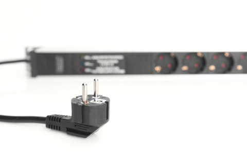 Digitus Listwa zasilająca PDU, 7x gniazdo schuko, 2.0m, 1x wtyk unischuko,16A, zabezpieczenie przepięciowe, filtr sieciowy, prof Digitus Listwa zasilająca PDU, 7x gniazdo schuko, 2.0m, 1x wtyk unischuko,16A, zabezpieczenie przepięciowe, filtr sieciowy, prof