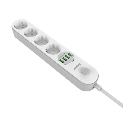 Energizer EPB2500W00EU rozgałęziacz 2 m 4 x gniazdo sieciowe Wewnętrzna Biały Energizer EPB2500W00EU rozgałęziacz 2 m 4 x gniazdo sieciowe Wewnętrzna Biały