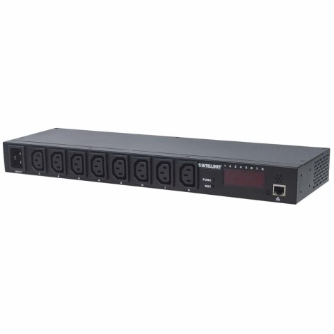 Intellinet 163682 rozdzielacz zasilania PDU 8 x gniazdo sieciowe Czarny Intellinet 163682 rozdzielacz zasilania PDU 8 x gniazdo sieciowe Czarny