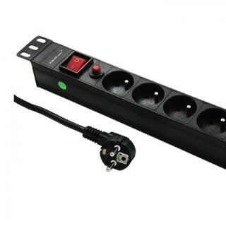 Listwa Qoltec 53995 (kolor czarny)