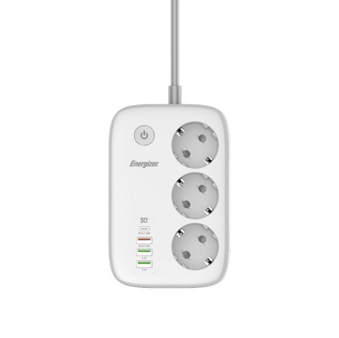 Listwa zasilająca Energizer z WiFi 3 gniazda EPB2500W02EU Listwa zasilająca Energizer z WiFi 3 gniazda EPB2500W02EU