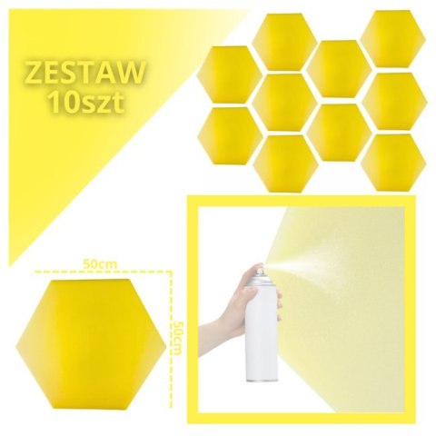 Panel akustyczny DNA AM3 YL zestaw 10 szt. żółty Panel akustyczny DNA AM3 YL zestaw 10 szt. żółty