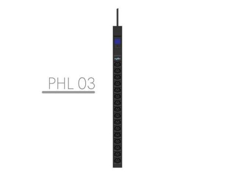 PowerWalker 10133027 rozdzielacz zasilania PDU 16 x gniazdo sieciowe 0U Czarny PowerWalker 10133027 rozdzielacz zasilania PDU 16 x gniazdo sieciowe 0U Czarny
