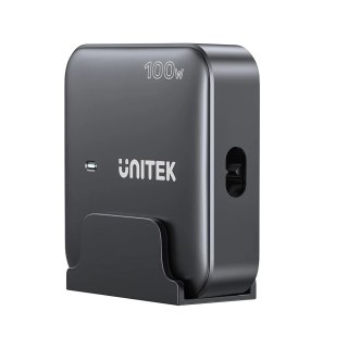 Sieciowa ładowarka GaN - Unitek P1229ABK01-EU | 100W 2x USB-C 2x USB-A