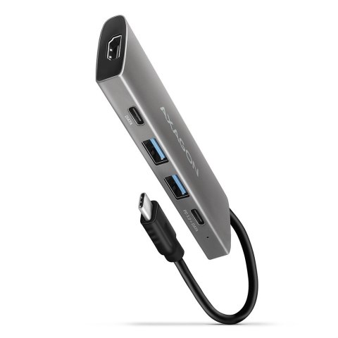 Axagon HMC-5G2 stacja dokująca USB 3.2 Gen 2 (3.1 Gen 2) Type-C Szary Axagon HMC-5G2 stacja dokująca USB 3.2 Gen 2 (3.1 Gen 2) Type-C Szary
