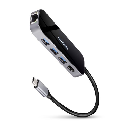 Axagon HMC-6GL stacja dokująca USB 3.2 Gen 1 (3.1 Gen 1) Type-C Czarny, Szary Axagon HMC-6GL stacja dokująca USB 3.2 Gen 1 (3.1 Gen 1) Type-C Czarny, Szary