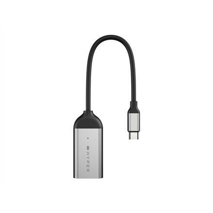 HYPER HD-H8K USB Type-C HDMI Stal nierdzewna HYPER HD-H8K USB Type-C HDMI Stal nierdzewna