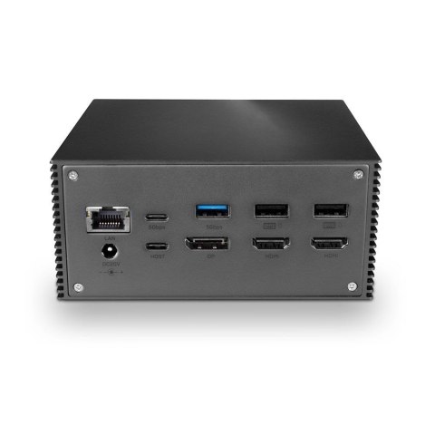 Lindy 43378 stacja dokująca Przewodowa USB 3.2 Gen 2 (3.1 Gen 2) Type-C Szary Lindy 43378 stacja dokująca Przewodowa USB 3.2 Gen 2 (3.1 Gen 2) Type-C Szary