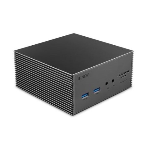 Lindy 43378 stacja dokująca Przewodowa USB 3.2 Gen 2 (3.1 Gen 2) Type-C Szary Lindy 43378 stacja dokująca Przewodowa USB 3.2 Gen 2 (3.1 Gen 2) Type-C Szary