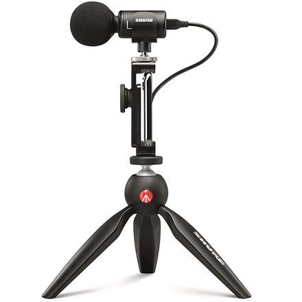 Shure MV88+ VIDEO KIT Czarny Mikrofon stołowy Shure MV88+ VIDEO KIT Czarny Mikrofon stołowy