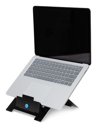 Riser Flexibel Laptopständer - verstellbar - schwarz - Schwarz - 25,4 cm (10 Zoll) - 55,9 cm (22 Zoll) - Aluminium - 5 kg - 135 
