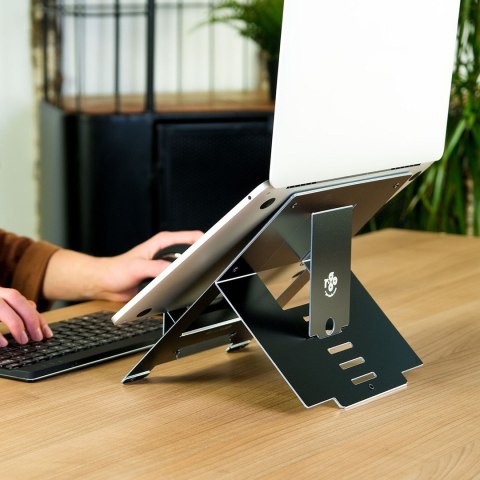 Riser Flexibel Laptopständer - verstellbar - schwarz - Schwarz - 25,4 cm (10 Zoll) - 55,9 cm (22 Zoll) - Aluminium - 5 kg - 135 Riser Flexibel Laptopständer - verstellbar - schwarz - Schwarz - 25,4 cm (10 Zoll) - 55,9 cm (22 Zoll) - Aluminium - 5 kg - 135