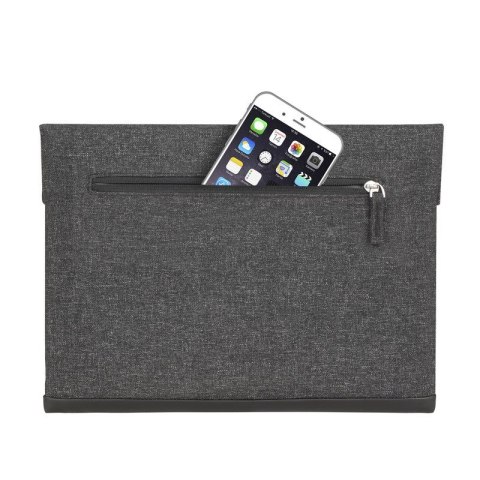 Rivacase 8803 BLACK MELANGE torba na laptop 33,8 cm (13.3") Etui kieszeniowe Czarny