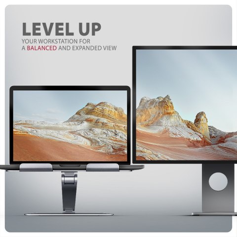 Stojak na laptopa 10-16" ALUMINUM HQ AXAGON Stojak na laptopa 10-16" ALUMINUM HQ AXAGON