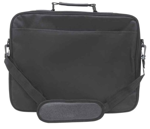Torba na laptopa 17" z paskiem naramiennym czarna Torba na laptopa 17" z paskiem naramiennym czarna