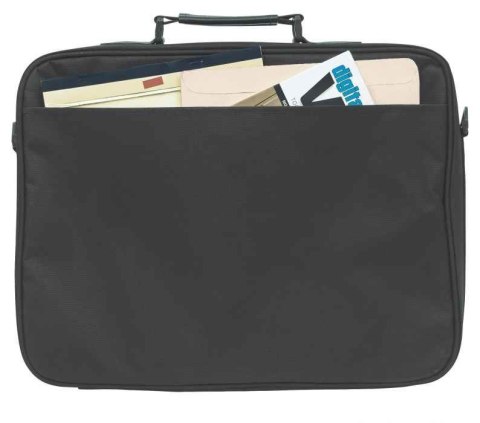 Torba na laptopa 17" z paskiem naramiennym czarna Torba na laptopa 17" z paskiem naramiennym czarna