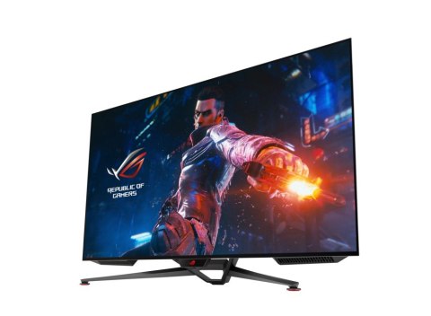 ASUS ROG Swift PG48UQ monitor komputerowy 120,7 cm (47.5") 3840 x 2160 px 4K Ultra HD OLED Czarny ASUS ROG Swift PG48UQ monitor komputerowy 120,7 cm (47.5") 3840 x 2160 px 4K Ultra HD OLED Czarny