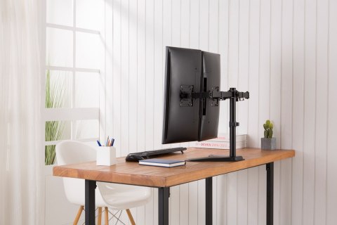 DIGITUS STOJAK BIURKOWY PODWÓJNY 2XLCD MAX. 32" MAX. 2X 8KG UCHYL.-OBROT QUICK-RELEASE DA-90401 DIGITUS STOJAK BIURKOWY PODWÓJNY 2XLCD MAX. 32" MAX. 2X 8KG UCHYL.-OBROT QUICK-RELEASE DA-90401